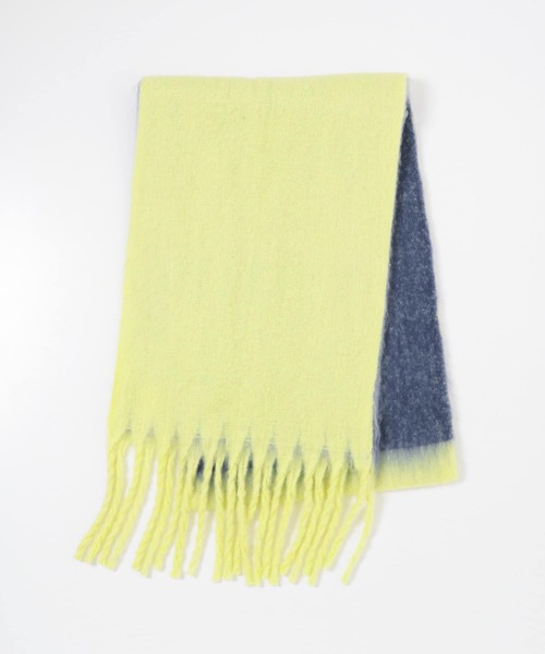 SENSE OF PLACE by URBAN RESEARCH（センスオブプレイスバイアーバンリサーチ）の「『一部WEB限定カラー』パネルボーダーストール（マフラー・レディース・レッド系その他/オレンジ/イエロー/グリーン系その他・ONE）」の16枚目の写真