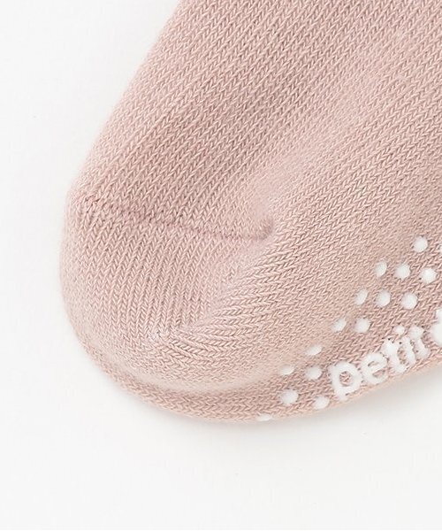 petit main（プティマイン）の「BABYメニーリボンタイツ（タイツ/ストッキング・キッズ・アイボリー/ライトピンク/チャコール/モカ・70cm/80ｃｍ）」の7枚目の写真