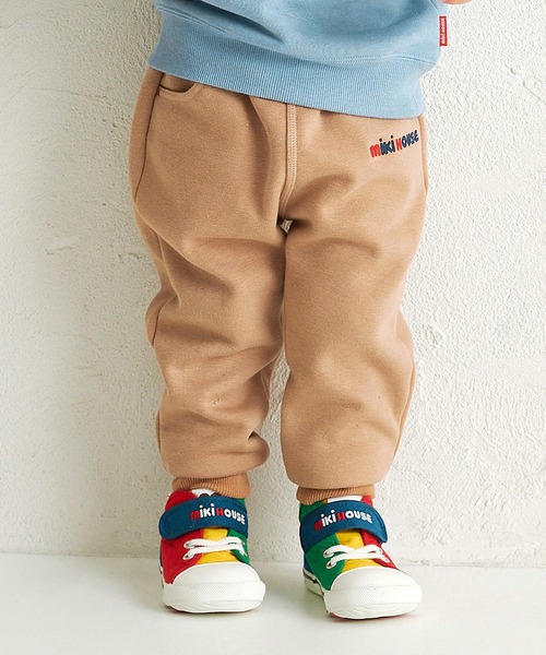 MIKI HOUSE(ミキハウス)の「【WEB限定】裏シャギーパンツ(その他パンツ・キッズ・グレー/ネイビー/ブラウン/サーモンピンク・120cm/110cm/100cm/90cm/80cm/130cm)」の2枚目の写真