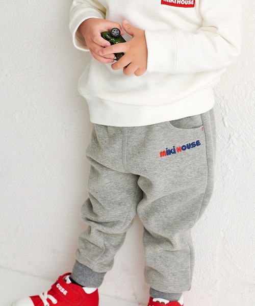 MIKI HOUSE(ミキハウス)の「【WEB限定】裏シャギーパンツ(その他パンツ・キッズ・グレー/ネイビー/ブラウン/サーモンピンク・120cm/110cm/100cm/90cm/80cm/130cm)」の7枚目の写真