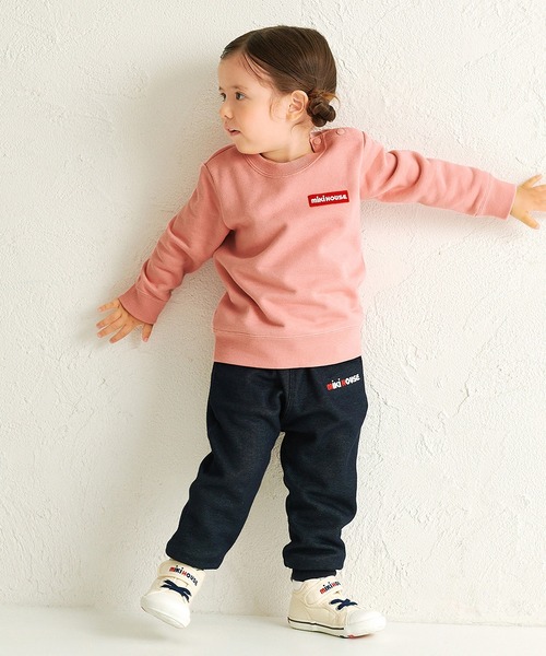 MIKI HOUSE(ミキハウス)の「【WEB限定】裏シャギーパンツ(その他パンツ・キッズ・グレー/ネイビー/ブラウン/サーモンピンク・120cm/110cm/100cm/90cm/80cm/130cm)」の14枚目の写真