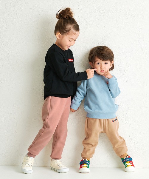 MIKI HOUSE(ミキハウス)の「【WEB限定】裏シャギーパンツ(その他パンツ・キッズ・グレー/ネイビー/ブラウン/サーモンピンク・120cm/110cm/100cm/90cm/80cm/130cm)」の18枚目の写真