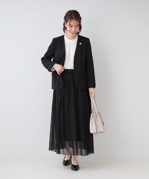 セール】【洗える/S-3L/セットアップ可】セレモニーや通勤に カット