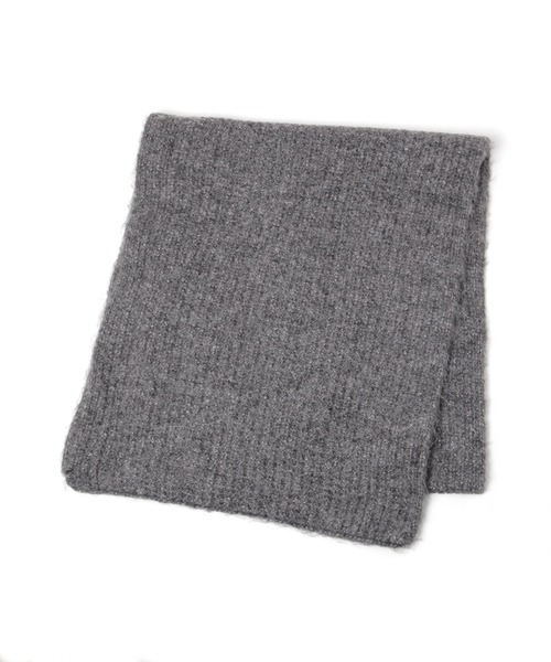 BAYFLOW（ベイフロー）の「[さりげないラメで華やかに]ラメニットマフラー（マフラー・レディース・ベージュ/グレー・FREE）」の5枚目の写真