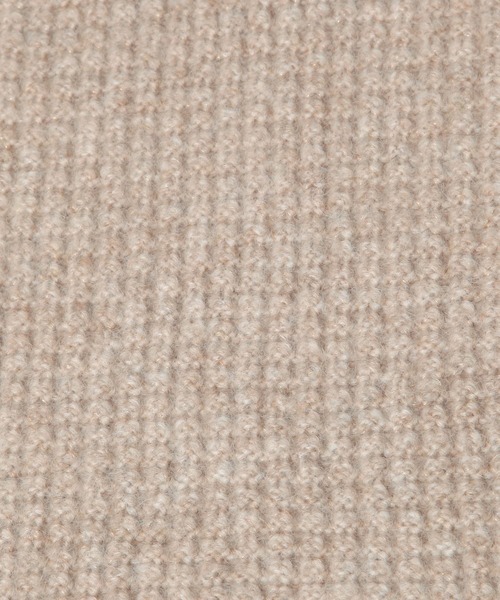 BAYFLOW（ベイフロー）の「[さりげないラメで華やかに]ラメニットマフラー（マフラー・レディース・ベージュ/グレー・FREE）」の12枚目の写真