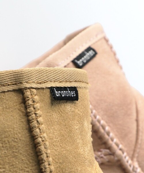 BRANSHES（ブランシェス）の「スエードリボンブーツ（ブーツ・キッズ・ベージュ/ピンク・17.0cm/15.0cm/16.0cm/19.0cm/18.0cm）」の10枚目の写真