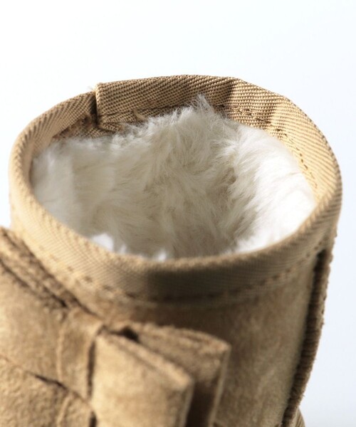 BRANSHES（ブランシェス）の「スエードリボンブーツ（ブーツ・キッズ・ベージュ/ピンク・17.0cm/15.0cm/16.0cm/19.0cm/18.0cm）」の11枚目の写真