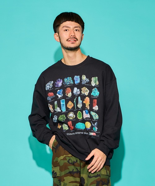ATLAS SCREEN PRINTING - CREW NECK SWEAT SHIRT “ULTIMATE MINERAL