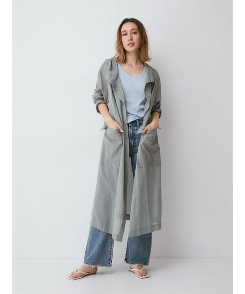 Ungrid（アングリッド）の「フードシアーコート（その他アウター・レディース・イエロー/グレー・FREE）」の8枚目の写真