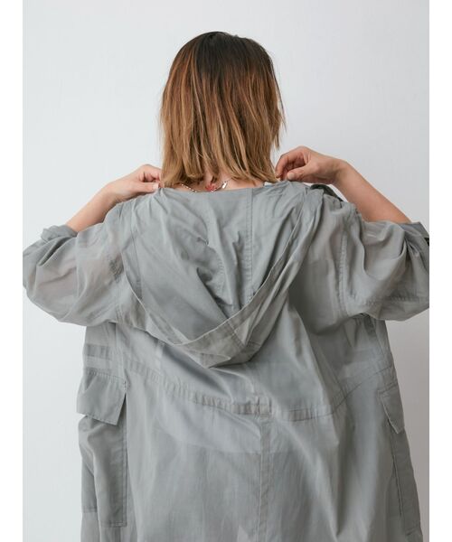 Ungrid（アングリッド）の「フードシアーコート（その他アウター・レディース・イエロー/グレー・FREE）」の13枚目の写真