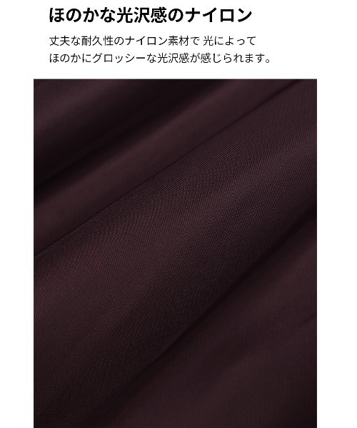 BLACKUP（ブラックアップ）の「[MADE] ポニールファージャンパー（ブルゾン・レディース・ブラック/ワイン・ONESIZE）」の21枚目の写真