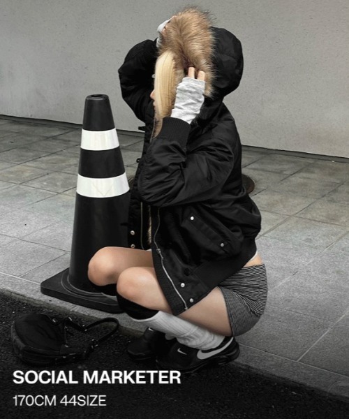 セール】[MADE] ポニールファージャンパー（ブルゾン）｜BLACKUP