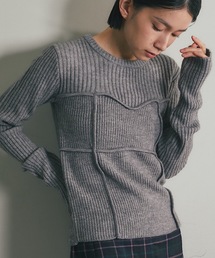 ANOTHER S | ビスチェデザインリブニットトップス(Tシャツ/カットソー)