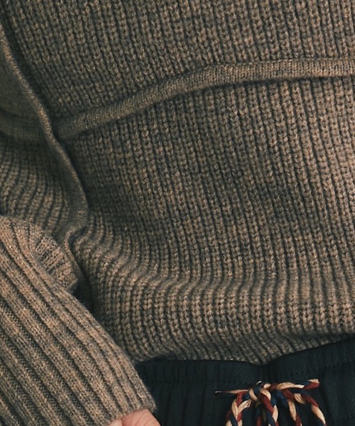 ビスチェデザインリブニットトップス（Tシャツ/カットソー）｜ANOTHER