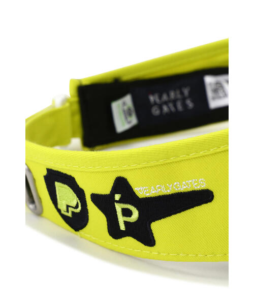 PEARLY GATES（パーリーゲイツ）の「【PEARLY GATES】New Historyロゴ リサイクルツイルバイザー (UNISEX)（サンバイザー・レディース・ホワイト/ネイビー・FREE）」の16枚目の写真