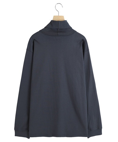 URU（ウル）の「URU / ウル : TURTLE NECK L/S TEE : 24FUC06[COR]（Tシャツ/カットソー・メンズ・グレー系その他・2）」の2枚目の写真