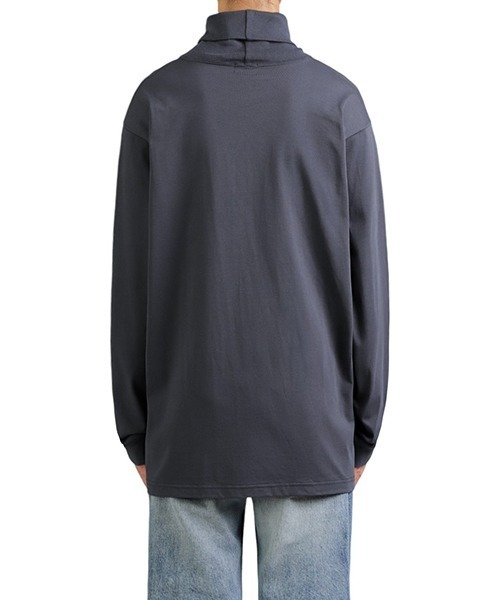 URU（ウル）の「URU / ウル : TURTLE NECK L/S TEE : 24FUC06[COR]（Tシャツ/カットソー・メンズ・グレー系その他・2）」の7枚目の写真