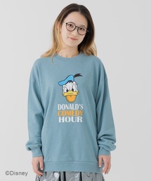 Disney（ディズニー）の「〈ディズニー〉ピグメント加工 裏毛トレーナー（スウェット）」