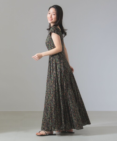 BEAMS【別注】MARIHA / 月の夢 プリント ワンピース　３８ MARIHA（マリハ）の「【別注】MARIHA / 月の夢 プリント ワンピース