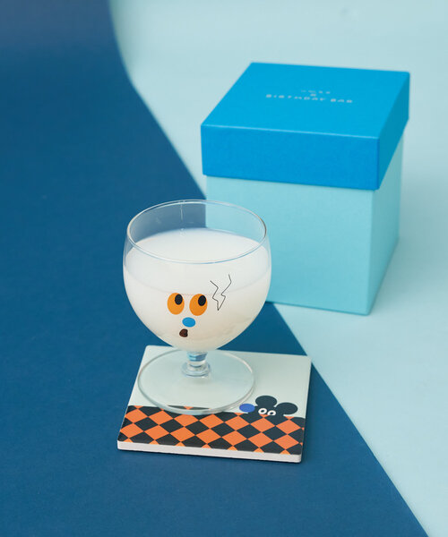 BIRTHDAY BAR（バースデイバー）の「umao×BIRTHDAY BAR　グラスコースターセット（グラス/マグカップ/タンブラー・レディース・ブルー・0）」の3枚目の写真