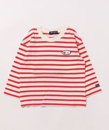 Moujonjon | ボーダー長袖Ｔシャツ・ロンT(Tシャツ/カットソー)