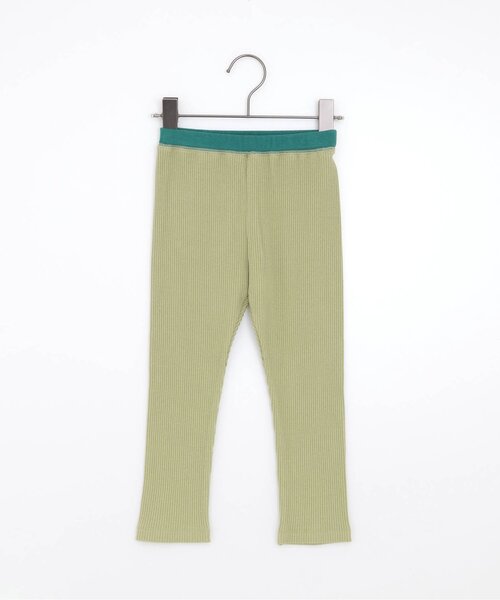 p.premier(ピードットプルミエ)の「ヘビロテしたくなるストレッチリブレギンス(その他パンツ・キッズ・チャコール/イエロー/ブルー/グレー/カーキ/ピンク/グリーン・70/80/90/100/110/120)」の3枚目の写真