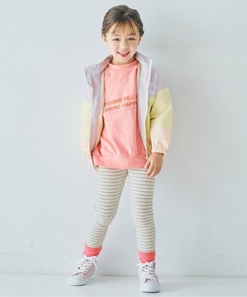 p.premier(ピードットプルミエ)の「ヘビロテしたくなるストレッチリブレギンス(その他パンツ・キッズ・チャコール/イエロー/ブルー/グレー/カーキ/ピンク/グリーン・70/80/90/100/110/120)」の8枚目の写真