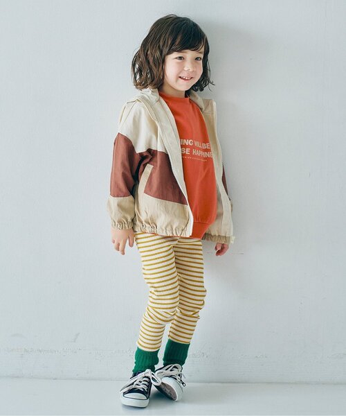 p.premier(ピードットプルミエ)の「ヘビロテしたくなるストレッチリブレギンス(その他パンツ・キッズ・チャコール/イエロー/ブルー/グレー/カーキ/ピンク/グリーン・70/80/90/100/110/120)」の10枚目の写真