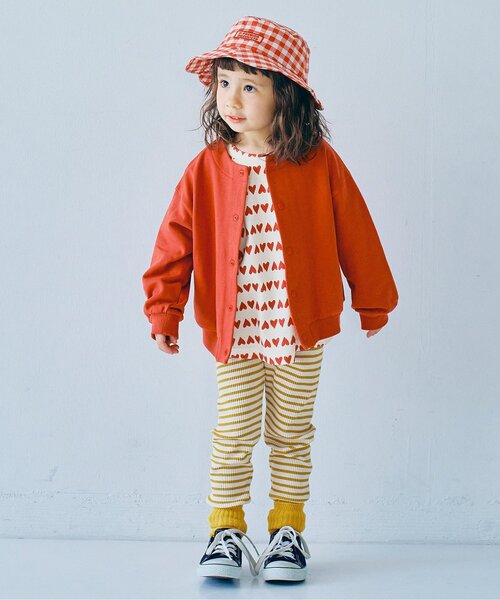 p.premier(ピードットプルミエ)の「ヘビロテしたくなるストレッチリブレギンス(その他パンツ・キッズ・チャコール/イエロー/ブルー/グレー/カーキ/ピンク/グリーン・70/80/90/100/110/120)」の12枚目の写真