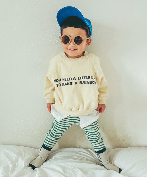 p.premier(ピードットプルミエ)の「ヘビロテしたくなるストレッチリブレギンス(その他パンツ・キッズ・チャコール/イエロー/ブルー/グレー/カーキ/ピンク/グリーン・70/80/90/100/110/120)」の13枚目の写真