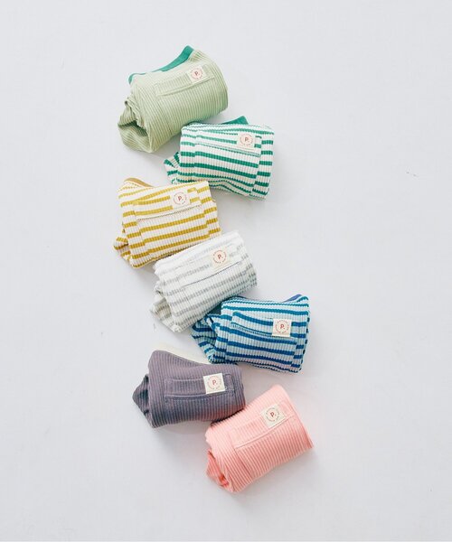 p.premier(ピードットプルミエ)の「ヘビロテしたくなるストレッチリブレギンス(その他パンツ・キッズ・チャコール/イエロー/ブルー/グレー/カーキ/ピンク/グリーン・70/80/90/100/110/120)」の16枚目の写真