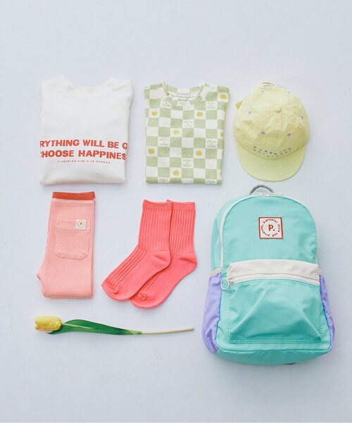 p.premier(ピードットプルミエ)の「ヘビロテしたくなるストレッチリブレギンス(その他パンツ・キッズ・チャコール/イエロー/ブルー/グレー/カーキ/ピンク/グリーン・70/80/90/100/110/120)」の20枚目の写真