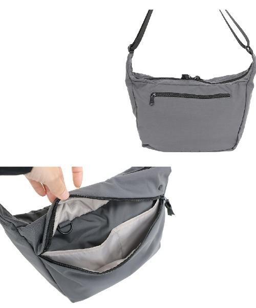 Per sist ence(パーシエンス)の「リップストップショルダーバッグ(ショルダーバッグ・レディース・ブルー/チャコールグレー/ブラック/ベージュ・FREE)」の7枚目の写真