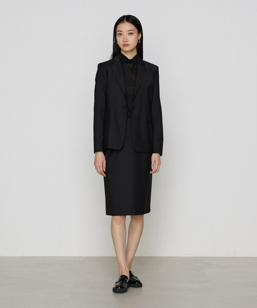 COMME CA（コムサ）の「【セットアップ対応】ブライトリートロ シングルジャケット（テーラードジャケット・レディース・トップグレー/ブラック・7号/11号/9号）」の9枚目の写真