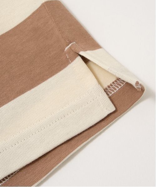 b・ROOM（ビールーム）の「ビッグシルエットラガーシャツ（Tシャツ/カットソー・キッズ・ブラック/モカ/モスグリーン・110cm/100cm/120cm/130cm/140cm/150cm）」の9枚目の写真