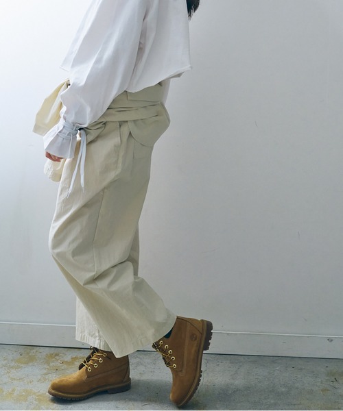 RNA（アールエヌエー）の「O0735 ルーズシャツオールインワン（つなぎ/オールインワン・レディース・ブルー/ライトベージュ/ピンク・MEDIUM）」の18枚目の写真