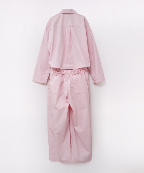 RNA（アールエヌエー）の「O0735 ルーズシャツオールインワン（つなぎ/オールインワン・レディース・ブルー/ライトベージュ/ピンク・MEDIUM）」の12枚目の写真