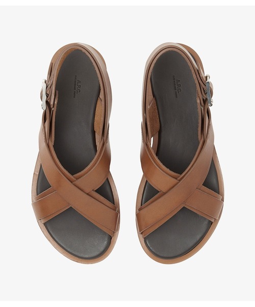 A.P.C.（アーペーセー）の「SANDALES LOU（サンダル・レディース・ブラウン系その他・36/37/38）」の5枚目の写真