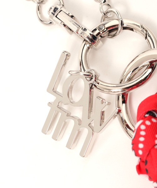 LOWRYS FARM（ローリーズファーム）の「ＬＦバンダナチャーム（その他雑貨・レディース・レッド/ブルー・FREE）」の5枚目の写真