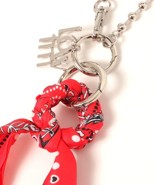 LOWRYS FARM（ローリーズファーム）の「ＬＦバンダナチャーム（その他雑貨・レディース・レッド/ブルー・FREE）」の6枚目の写真