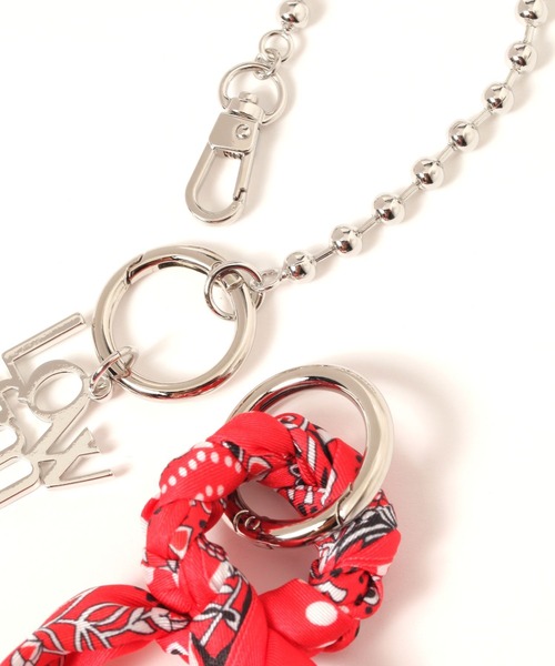 LOWRYS FARM（ローリーズファーム）の「ＬＦバンダナチャーム（その他雑貨・レディース・レッド/ブルー・FREE）」の7枚目の写真