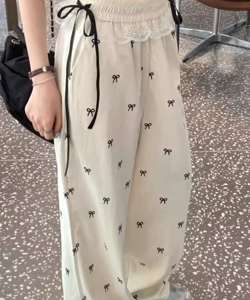 sevens（セブンズ）の「【sevens】PT リボンウエストフリルパンツ（その他パンツ・レディース・ブラック/ベージュ・FREE）」の13枚目の写真