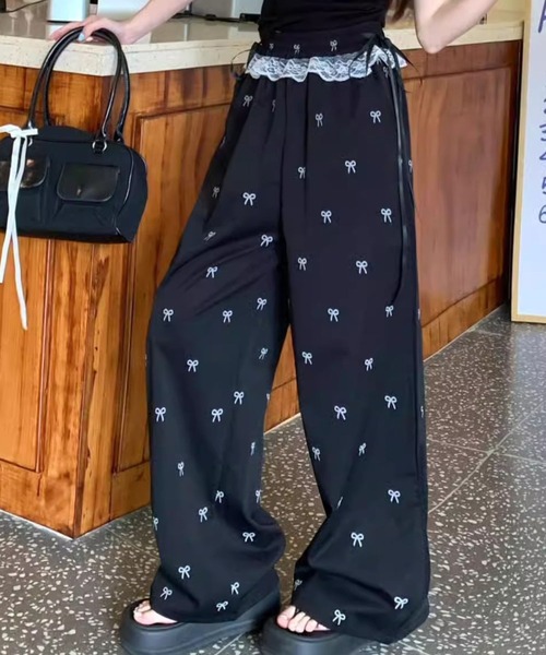 sevens（セブンズ）の「【sevens】PT リボンウエストフリルパンツ（その他パンツ・レディース・ブラック/ベージュ・FREE）」の16枚目の写真