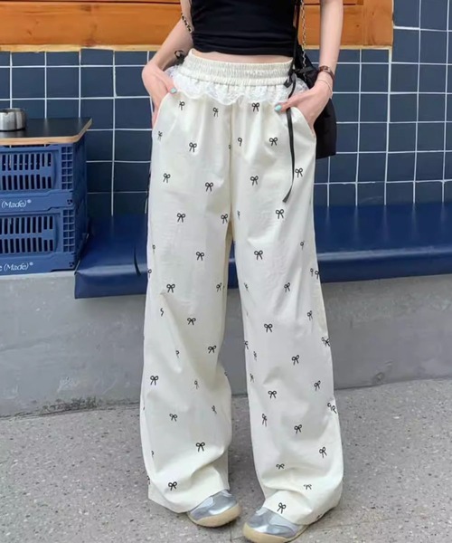 sevens（セブンズ）の「【sevens】PT リボンウエストフリルパンツ（その他パンツ・レディース・ブラック/ベージュ・FREE）」の21枚目の写真