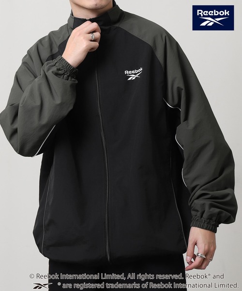 Reebok(リーボック)の「【REEBOK】 ラグラン 袖ライン パイピング ドロスト ナイロンジャケット(ナイロンジャケット・レディース・サックスブルー/グレイッシュベージュ/ブラック・MEDIUM/LARGE/X-LARGE)」の17枚目の写真