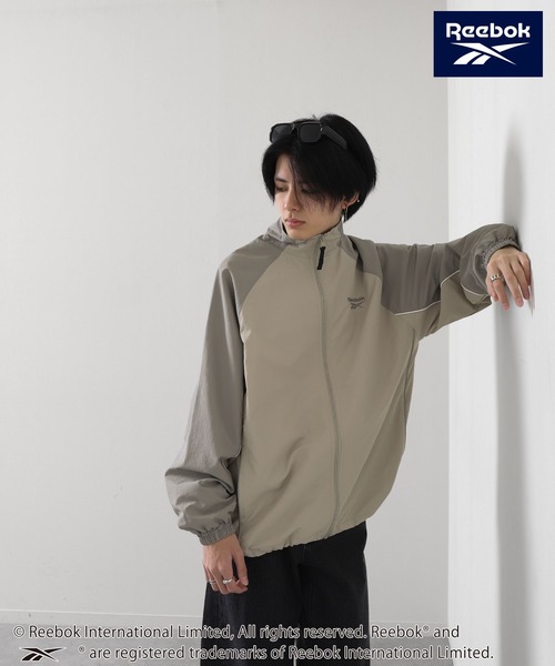 ドロストナイロンジャケット　Reebok　グレー COURO（コウロ）の「【Reebok/リーボック】 別注スモール