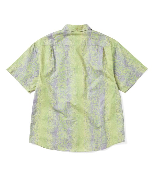 thisisneverthat(ディスイズネバーザット)の「Python S/S Shirt(シャツ/ブラウス・メンズ・ダークネイビー/ライトグリーン・S/M/L/XL)」の5枚目の写真