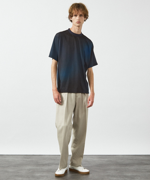 ABAHOUSE（アバハウス）の「ドレープ ウール インタック スラックス / ワイドストレート（その他パンツ・メンズ・ブラック/グレイッシュベージュ/チャコールグレー・44/46/48）」の8枚目の写真