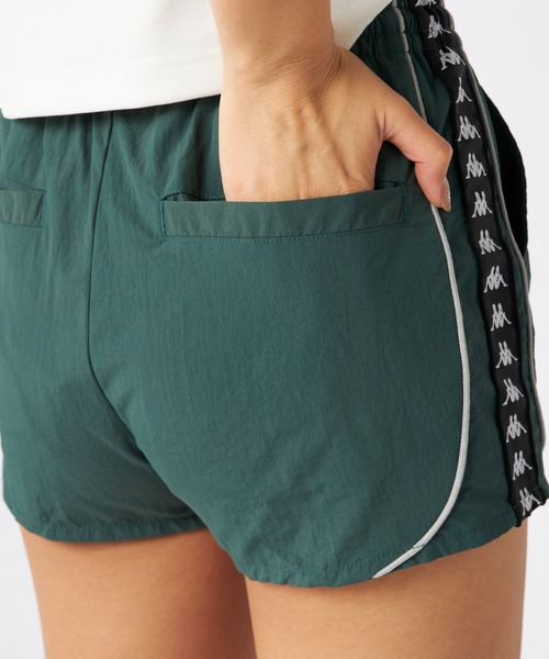 Kappa（カッパ）の「サイドテープショートパンツ（その他パンツ・レディース・ブラック/グリーン・MEDIUM/LARGE/X-LARGE）」の10枚目の写真