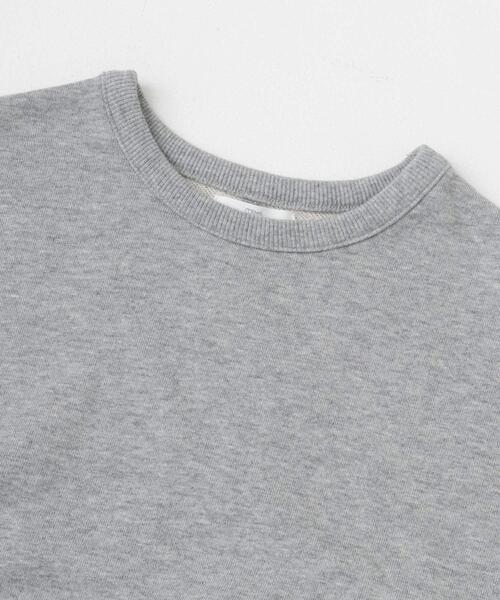 ITEMS URBANRESEARCH（アイテムズ アーバンリサーチ）の「クルーネックドルマンスウェット（スウェット・レディース・グレー系その他/ダークブラウン/オフホワイト・FREE）」の9枚目の写真